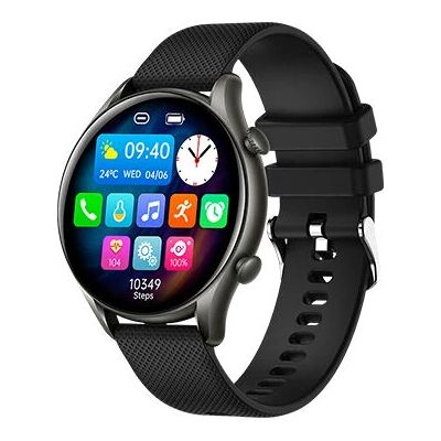 Smartwatch Impermeabile myPhone EL - Schermo Touch da 1,32", Nero Smartwatch Impermeabile myPhone EL - Schermo Touch da 1,32", Nero