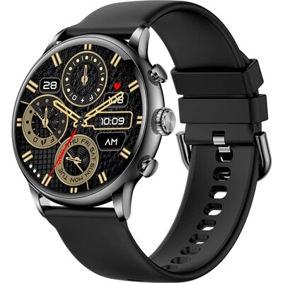 myPhone Watch Elegant 2 - Smartwatch AMOLED - Czarny myPhone Watch Elegant 2 - Smartwatch AMOLED - Czarny