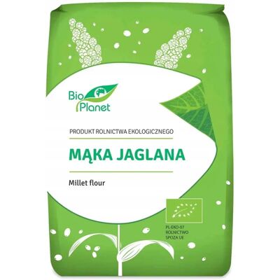 Mąka jaglana BIO - Bezglutenowa mąka ekologiczna - 1kg Mąka jaglana BIO - Bezglutenowa mąka ekologiczna - 1kg