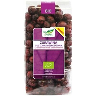 Bio Planet Cranberries Séchées Bio - Cranberries Non Sucrées - Publicité Bio Planet Cranberries Séchées Bio - Cranberries Non Sucrées - Publicité