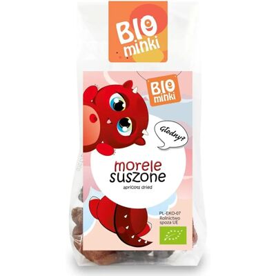 BIOMINKI Suszone morele - Organiczne, 100g BIOMINKI Suszone morele - Organiczne, 100g