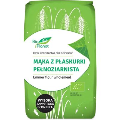 Mąka pełnoziarnista z Płaskurki Bio - Typ produktu Mąka pełnoziarnista z Płaskurki Bio - Typ produktu