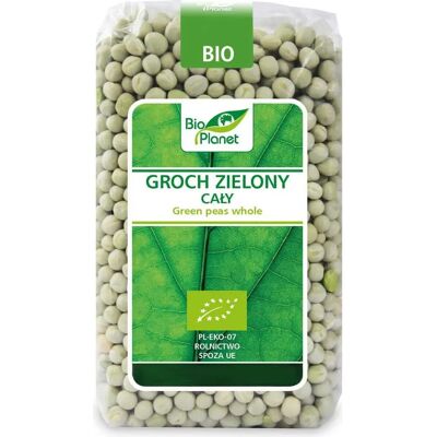 BIO PLANET Pois verts entiers bio - 500g - Publicité BIO PLANET Pois verts entiers bio - 500g - Publicité