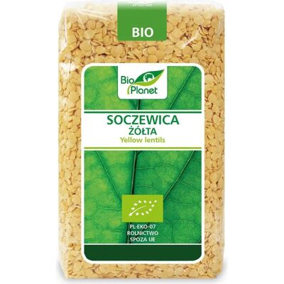 BIO PLANET Żółte Soczewica - Organiczna, Wielofunkcyjna, 25 Min Gotowania BIO PLANET Żółte Soczewica - Organiczna, Wielofunkcyjna, 25 Min Gotowania
