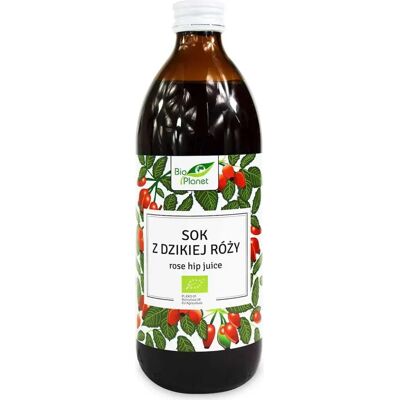 Jus de Rose Sauvage - Jus de Fruit - Bio 500ml - Publicité Jus de Rose Sauvage - Jus de Fruit - Bio 500ml - Publicité