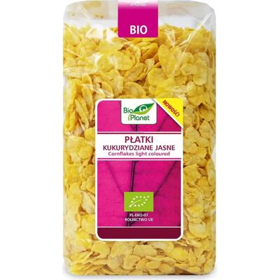 BIO PLANET Flocons de maïs biologiques légers - Céréales - Publicité BIO PLANET Flocons de maïs biologiques légers - Céréales - Publicité