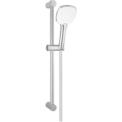Oltens Driva EasyClick Alling 60 - chrom/biały - 3 tryby strumienia - Zestaw prysznicowy Oltens Driva EasyClick Alling 60 - chrom/biały - 3 tryby strumienia - Zestaw prysznicowy