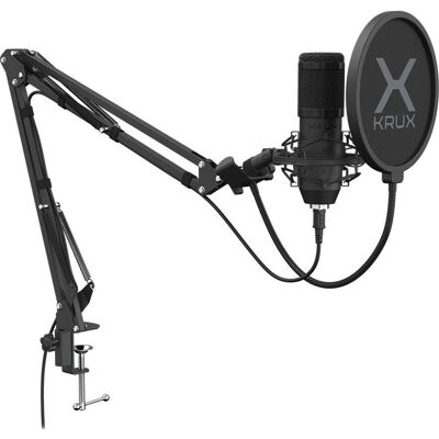 Krux Edis 1000 - USB-Mikrofon mit Niere - Studio Krux Edis 1000 - USB-Mikrofon mit Niere - Studio