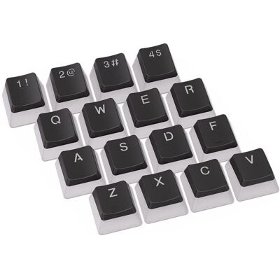 Endorfy Černé PBT Keycaps - 104 US ANSI - Odolné a Tiché Endorfy Černé PBT Keycaps - 104 US ANSI - Odolné a Tiché