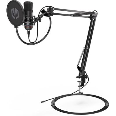 Microphone Endorfy Solum SM900 - Micro USB professionnel pour streaming - Publicité Microphone Endorfy Solum SM900 - Micro USB professionnel pour streaming - Publicité