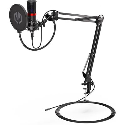 Microphone de streaming Endorfy Solum - Noir - Publicité Microphone de streaming Endorfy Solum - Noir - Publicité