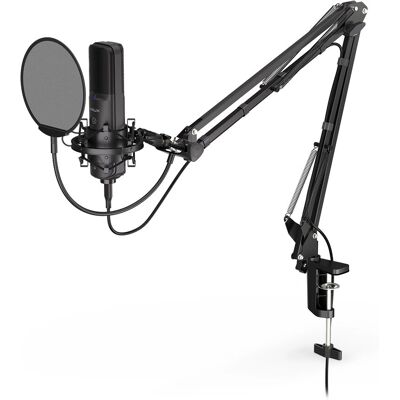 Krux Esper 1000 Schwarz Mikrofon - Kardioid, 20-20000Hz Krux Esper 1000 Schwarz Mikrofon - Kardioid, 20-20000Hz