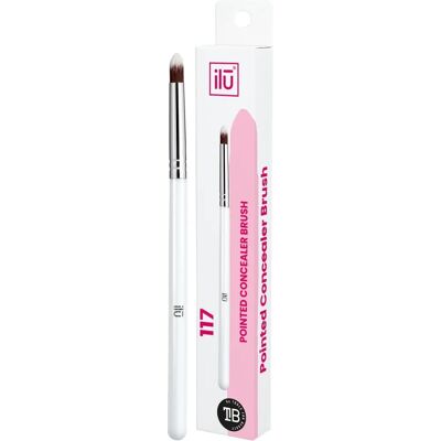 Ilū Concealer Pointed Brush #117 - Makeup Brush for Precise Application Ilū Concealer Pointed Brush #117 - Makeup Brush for Precise Application