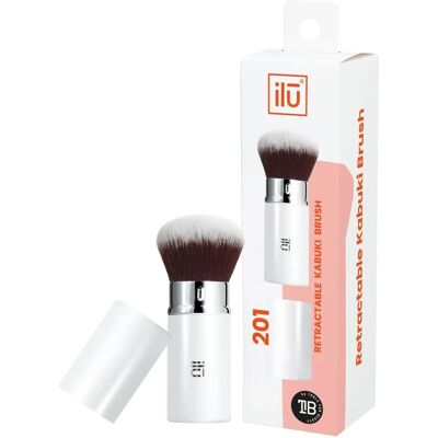 Ilū Make-up Brush Ilū Nr 201 Klappbarer Kabuki Loser Staub - Make-up Pinsel Ilū Make-up Brush Ilū Nr 201 Klappbarer Kabuki Loser Staub - Make-up Pinsel