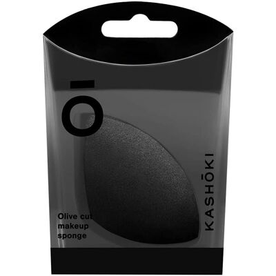 Kashoki Oliven-Make-up-Schwamm - Schwarz - Für Damen - 1 Stück Kashoki Oliven-Make-up-Schwamm - Schwarz - Für Damen - 1 Stück