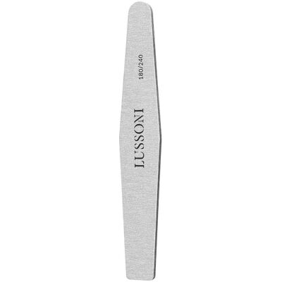Lussoni - dwustronny pilnik do paznokci trapez 180/240 - Nail File Lussoni - dwustronny pilnik do paznokci trapez 180/240 - Nail File