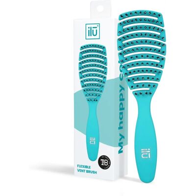 Ilū Ozean Blau Flexibler Belüftungshaarsch Ilū Ozean Blau Flexibler Belüftungshaarsch