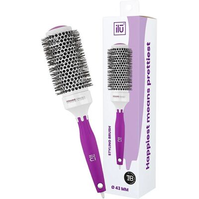 Ilu Styling Purple Keramik 43mm Bürste - Styling Werkzeug Ilu Styling Purple Keramik 43mm Bürste - Styling Werkzeug