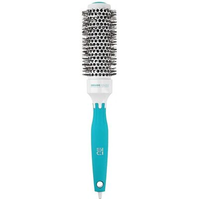 Brosse Ronde en Céramique Bleue Ilū Styling 33mm - Outil de Coiffure Brosse Ronde en Céramique Bleue Ilū Styling 33mm - Outil de Coiffure