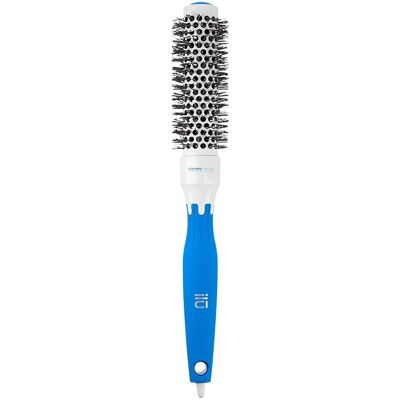 Pente de Estilizar Ilū Azul Cerâmica 25mm - Ferramenta para Enrolar & Volume Pente de Estilizar Ilū Azul Cerâmica 25mm - Ferramenta para Enrolar & Volume