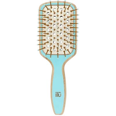 Ilū Bamboom Mini Blau Haarkamm - Entwirrungs- & Stylingwerkzeug Ilū Bamboom Mini Blau Haarkamm - Entwirrungs- & Stylingwerkzeug