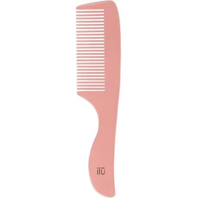 Ilū Bamboom Rose - Peigne pour Femmes (Mandarine Douce) - Type de Cheveux - Publicité Ilū Bamboom Rose - Peigne pour Femmes (Mandarine Douce) - Type de Cheveux - Publicité