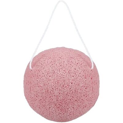 Esponja Facial de Argila Rosa Ilū - Esfoliante e Limpeza Suave Esponja Facial de Argila Rosa Ilū - Esfoliante e Limpeza Suave