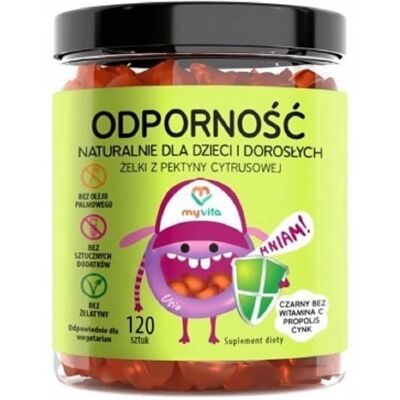 MYVITA Holunder Zink Gummies - Immunstärkung MYVITA Holunder Zink Gummies - Immunstärkung