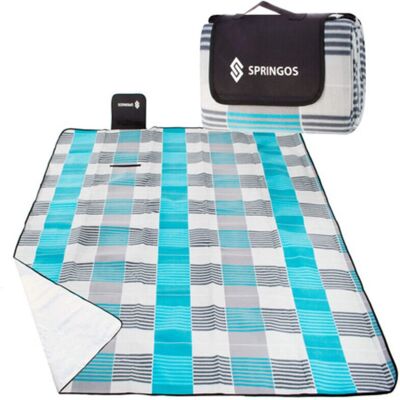 Nepromokavá fleece deka Springos - 200x200cm Nepromokavá fleece deka Springos - 200x200cm