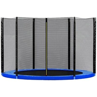 Bezpečnostní síť Springos pro trampolínu 396 cm - 8 sloupků Bezpečnostní síť Springos pro trampolínu 396 cm - 8 sloupků