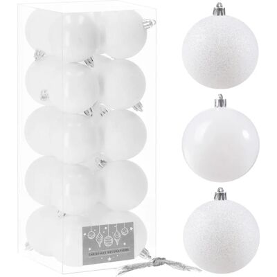 Sada vánočních koulí - 20 kusů Ø 8cm Sada vánočních koulí - 20 kusů Ø 8cm