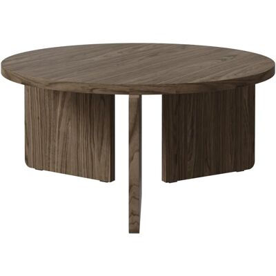 Table basse en noyer finition scandinave - Table de salon - Publicité Table basse en noyer finition scandinave - Table de salon - Publicité