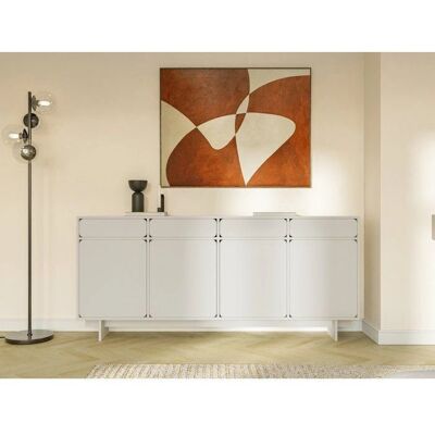 Höffner Sideboard - beige - 200cm - 88cm - Sideboard Höffner Sideboard - beige - 200cm - 88cm - Sideboard