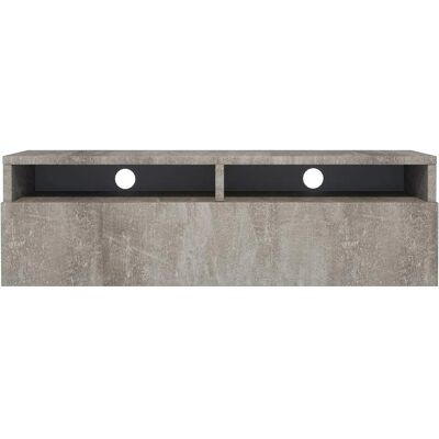 Meuble TV Moderne Rednaw de Selsey - 100cm en Béton - Publicité Meuble TV Moderne Rednaw de Selsey - 100cm en Béton - Publicité