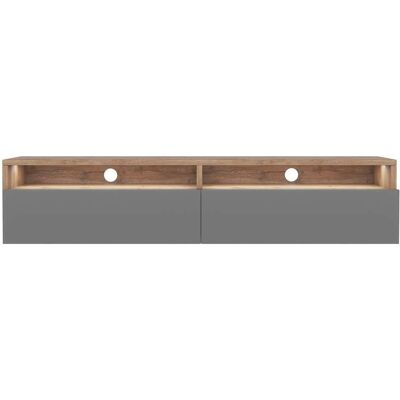 Selsey Rednaw - Mobile TV Moderno con LED e Cassetti - 140cm Selsey Rednaw - Mobile TV Moderno con LED e Cassetti - 140cm