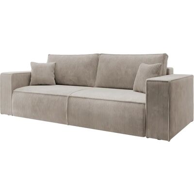 Selsey Beżowa Rozkładana Sofa - 3 Miejsca - Nowoczesny Design Selsey Beżowa Rozkładana Sofa - 3 Miejsca - Nowoczesny Design