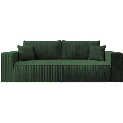 Selsey - Farese - Zielony - Szerokość 257 cm - Sofa rozkładana Selsey - Farese - Zielony - Szerokość 257 cm - Sofa rozkładana