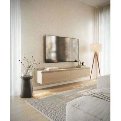 Selsey - Lindberg - Woodeco PD3018 - Hängendes TV-Möbel - 175cm Selsey - Lindberg - Woodeco PD3018 - Hängendes TV-Möbel - 175cm