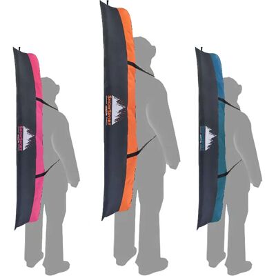SnowSport - Ski Bag Pomarańczowy 6w1 180cm - Ski Bag SnowSport - Ski Bag Pomarańczowy 6w1 180cm - Ski Bag