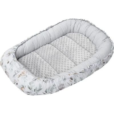 Medi Partners Pannolino per Bambini - Cervo tra le foglie, Minky grigio - Culla per Neonati Medi Partners Pannolino per Bambini - Cervo tra le foglie, Minky grigio - Culla per Neonati