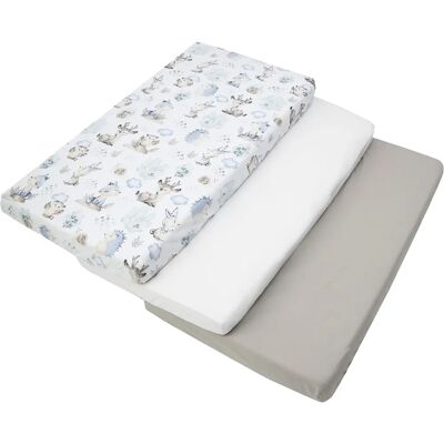 Set di Lenzuola in Cotone Twin - Federe 60x120 Set di Lenzuola in Cotone Twin - Federe 60x120