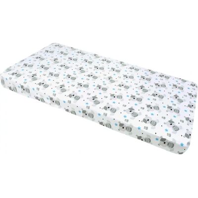 Medi Partners Blaue Teddy Bär Bettlaken - 120x60 cm Medi Partners Blaue Teddy Bär Bettlaken - 120x60 cm