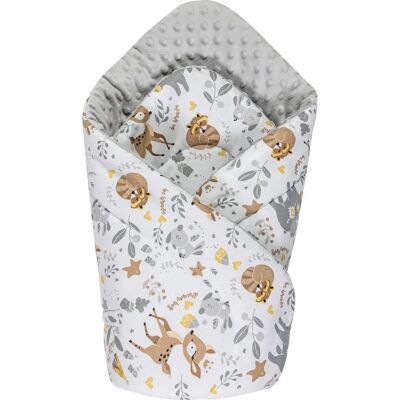Medi Partners Baby Wrap - Bawełna Minky 75x75 Medi Partners Baby Wrap - Bawełna Minky 75x75