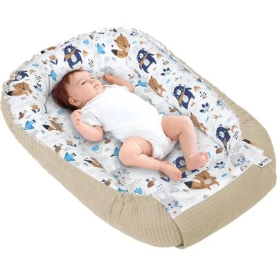 Medi Partners Babypop - Wafelpatroon - Boho + bruin - One size - Babypop/Nest Medi Partners Babypop - Wafelpatroon - Boho + bruin - One size - Babypop/Nest