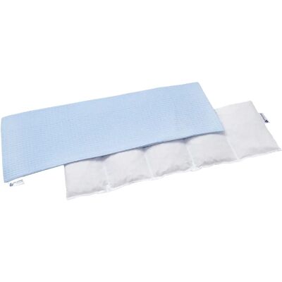 Medi Partners Thermophor - Kersenpit Groot 20x60 - 5 Kamers Wafel - Lichtblauw - Verwarmingskussen Medi Partners Thermophor - Kersenpit Groot 20x60 - 5 Kamers Wafel - Lichtblauw - Verwarmingskussen