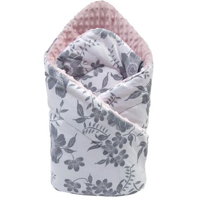 Medi Partners Baby Wrap - Cotone + Minky - Unisex - 75x75 cm Medi Partners Baby Wrap - Cotone + Minky - Unisex - 75x75 cm