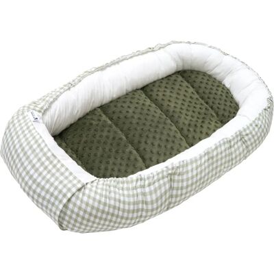 Medi Partners Culla per bebé - Plaid + Minky verde - Culla/Nido Medi Partners Culla per bebé - Plaid + Minky verde - Culla/Nido