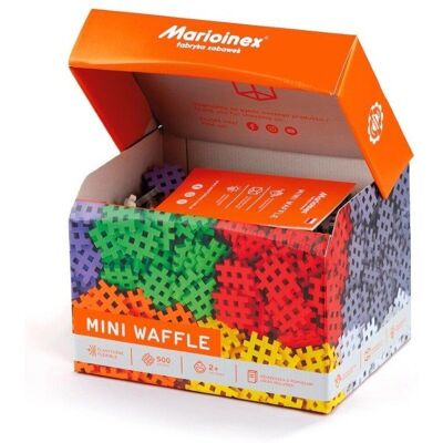 Marioinex Model 902141 Miękkie Dotyk Wielokolorowe Waffle Klocki - Klocki Konstrukcyjne Marioinex Model 902141 Miękkie Dotyk Wielokolorowe Waffle Klocki - Klocki Konstrukcyjne