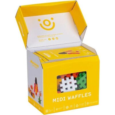 Klocki Budowlane Marioinex Midi Waffle - Klocki Klocki Budowlane Marioinex Midi Waffle - Klocki