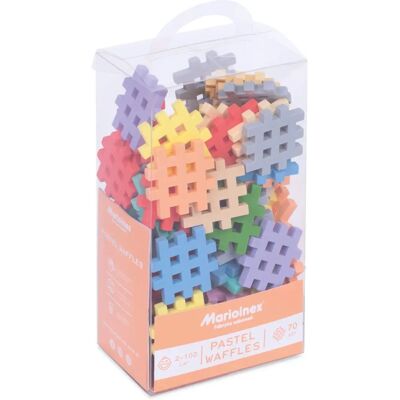 Marioinex Mini Pastell Waffel Bausteine - 70 Stück Marioinex Mini Pastell Waffel Bausteine - 70 Stück